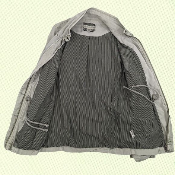 Marrakech Anthropologie Women's Sage Green Utility Army Jacket XS - Picture 6 of 9